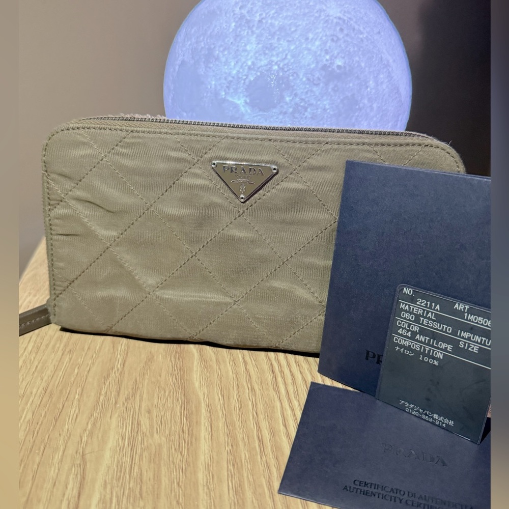 ❤️PRADA NYLON ZIPPY WALLET❤️